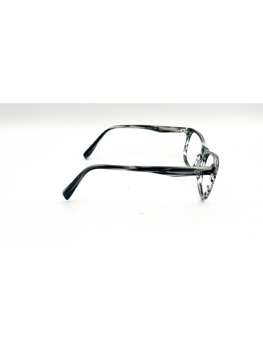 Ann Taylor At317 C01 Black Horn Authentic Eyeglasses 55-16-140